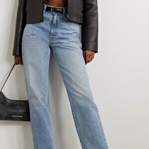 NWOT SLVRLAKE London High Rise Straight Jean in "Heartache" Wash - Size 29